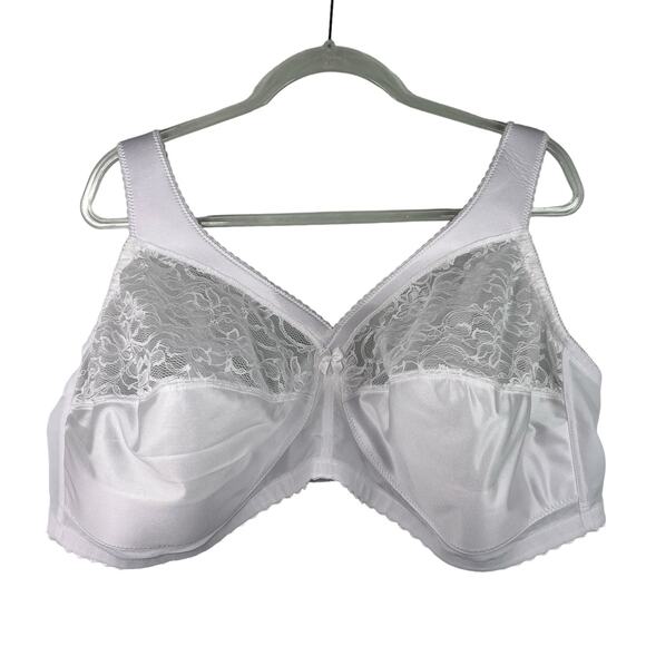 Glamorise MagicLift Original Support Bra White 56C Style 1000 NWOT - Picture 2 of 11